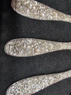 Alvin Bridal Bouquet 1932 Sterling Flatware set 36 pcs Mono On Back