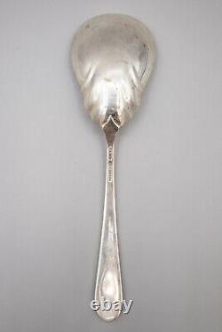 Alvin Bridal Bouquet Sterling Silver Preserve Serving Spoon 7 1/4