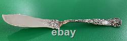 Alvin Bridal Rose Sterling Master Spreader Butter Knife 7 1/4 Serving