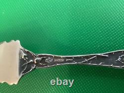 Alvin Bridal Rose Sterling Master Spreader Butter Knife 7 1/4 Serving