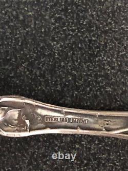 Alvin Bridal Rose Sterling Serving Fork No Mono Original Pat Date