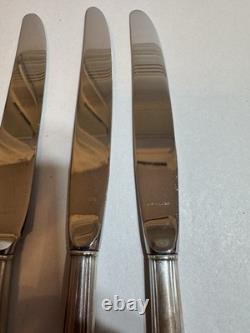 Alvin Chapel Bells 6 sterling silver butter knives