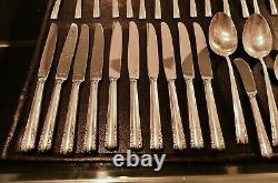 Alvin Chapel Bells 925 Sterling Silver 49 Piece Flatware Set