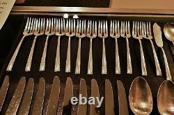 Alvin Chapel Bells 925 Sterling Silver 49 Piece Flatware Set