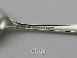 Alvin Chapel Bells Sterling Silver Demitasse Spoons Set of 12 -4 1/4 -No Mono