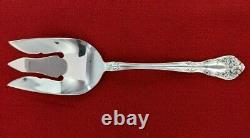 Alvin Chateau Rose 1940 Sterling Silver 8 7/8 Salad Serving Fork 179653A