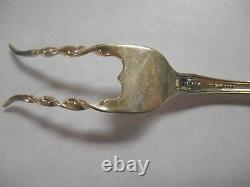 Alvin Chateau Rose Sterling Silver 2 Prong Rare Potato Fork No Monos