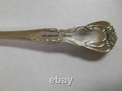 Alvin Chateau Rose Sterling Silver 2 Prong Rare Potato Fork No Monos