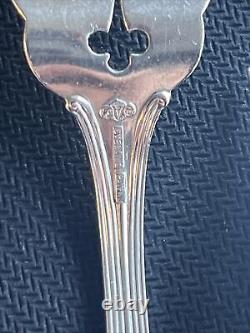 Alvin Co. Sterling Silver William Penn 6 Salad Fork Set Of 6 Monogram B