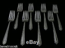 Alvin Della Robbia Sterling Flatware Set