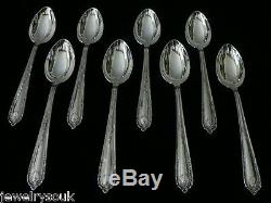 Alvin Della Robbia Sterling Flatware Set