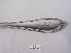 Alvin Evangeline Sterling Silver Jelly Cake Server Engraved Pierced Blade Beauty