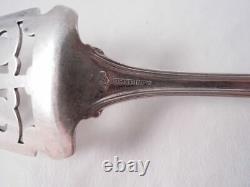 Alvin Evangeline Sterling Silver Jelly Cake Server Engraved Pierced Blade Beauty