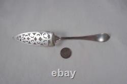 Alvin Evangeline Sterling Silver Jelly Cake Server Engraved Pierced Blade Beauty