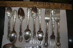 Alvin French Scroll Sterling Silver Flatware LOT WOW LOOK! JSH
