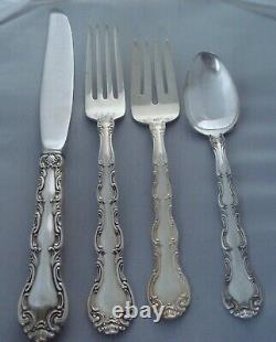 Alvin French Scroll Sterling Silver Four (4 pc) Piece Setting