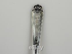 Alvin Gainsborough Sterling Silver Ice Cream Forks Set of 12 withMonogram