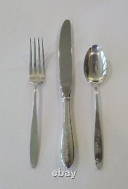 Alvin LULLABY Sterling Silver Child's Flatware Set (Knife, Fork & Spoon)