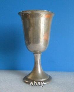 Alvin LULLABY Sterling Silver Goblet Wine Cordial Water Cup