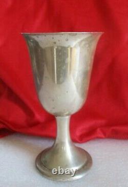 Alvin LULLABY Sterling Silver Goblet Wine Cordial Water Cup