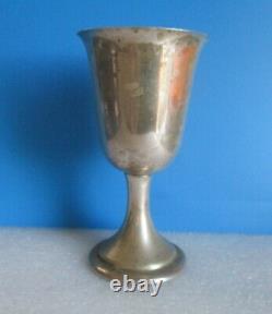 Alvin LULLABY Sterling Silver Goblet Wine Cordial Water Cup