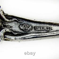 Alvin Majestic Pea Spoon Pierced Bowl Sterling Silver Pat 1900