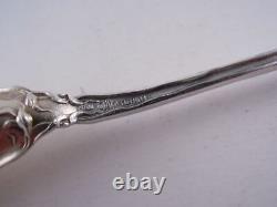 Alvin Majestic Sterling Silver Long Handled Olive Spoon 8 1/4 Rare Form Floral