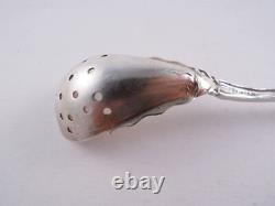 Alvin Majestic Sterling Silver Long Handled Olive Spoon 8 1/4 Rare Form Floral