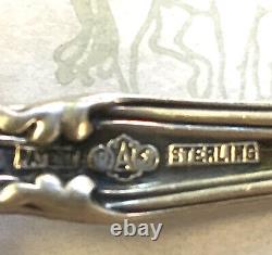 Alvin Melrose Sterling Sardine Fork 5 no mono ca 1910