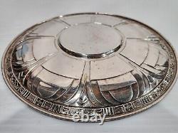 Alvin Modernist Art Deco Gift Line Sterling Silver Serve Ware Plate Tray 1930s