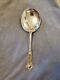Alvin Morning Glory Solid Sterling Silver Salad Serving Spoon 8 3/4in 1909