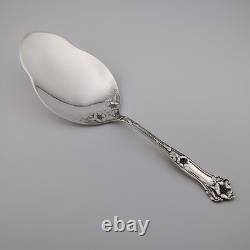 Alvin Morning Glory Sterling Silver Solid Pie Server 8 7/8 No Monogram