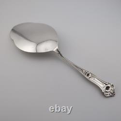 Alvin Morning Glory Sterling Silver Solid Pie Server 8 7/8 No Monogram