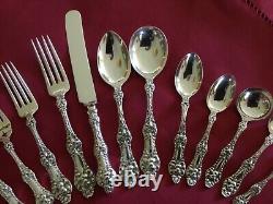 Alvin Old Orange Blossom Sterling Silver 13 Pc Place Setting