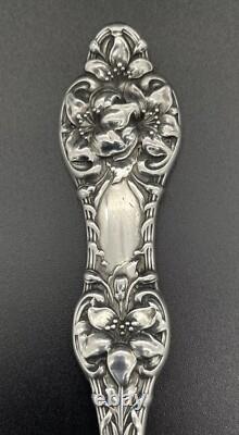 Alvin Old Orange Blossom Sterling Silver Master Butter Knife No Monogram