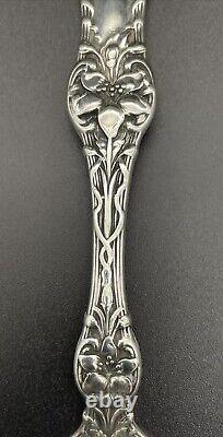 Alvin Old Orange Blossom Sterling Silver Master Butter Knife No Monogram