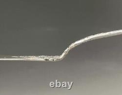 Alvin Old Orange Blossom Sterling Silver Master Butter Knife No Monogram