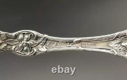 Alvin Old Orange Blossom Sterling Silver Master Butter Knife No Monogram