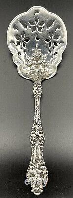 Alvin Old Orange Blossom Sterling Silver Pierced Tomato Server 8