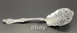 Alvin Old Orange Blossom Sterling Silver Pierced Tomato Server 8