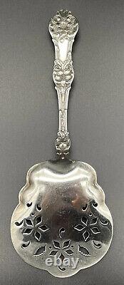 Alvin Old Orange Blossom Sterling Silver Pierced Tomato Server 8