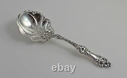 Alvin Orange Blossom Sterling Silver Berry/Casserole Spoon 9 1/4 No Mono