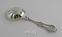 Alvin Orange Blossom Sterling Silver Berry/Casserole Spoon 9 1/4 No Mono