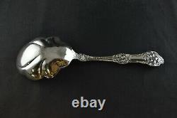 Alvin Orange Blossom Sterling Silver Large Berry / Casserole Serving Spoon