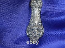 Alvin Orange Blossom Sterling Silver Small Chipped Beef Fork Excellent Cond M