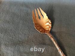 Alvin Orient Sterling Silver 1910 Rare Terrapin Fork Or Ice Cream Spoon