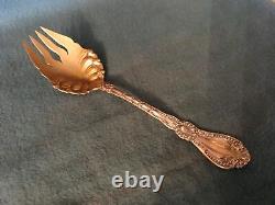 Alvin Orient Sterling Silver 1910 Rare Terrapin Fork Or Ice Cream Spoon