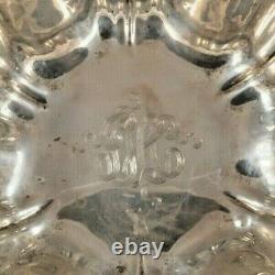 Alvin Poppy Art Nouveau Sterling Silver 12' Center Bowl C1900