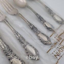 Alvin Prince Eugene Sterling Silver 5 Piece Place Setting New in Package