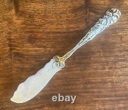 Alvin RAPHAEL. Sterling Silver Master Butter Spreader 7 1/8 Art Nouveau
